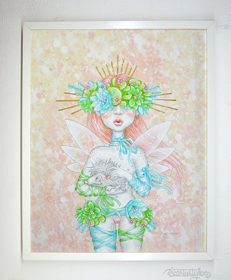 &quot;Peach Cactus Fairy&quot;